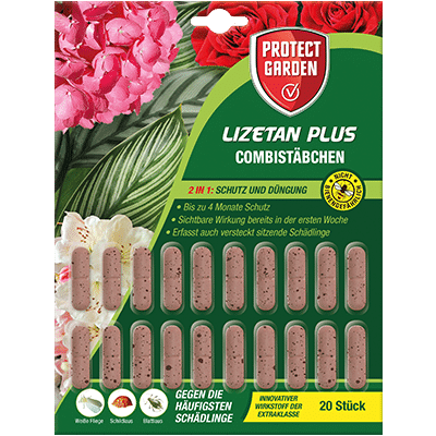 PROTECT GARDEN Lizetan Plus Combistäbchen (gegen Blattläuse) PROTECT GARDEN Lizetan Plus Combistäbchen (gegen Blattläuse)